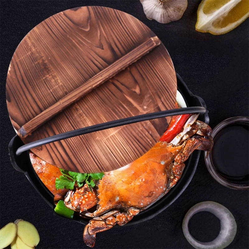 capa anti-escaldante wok acessórios de cozinha tampa