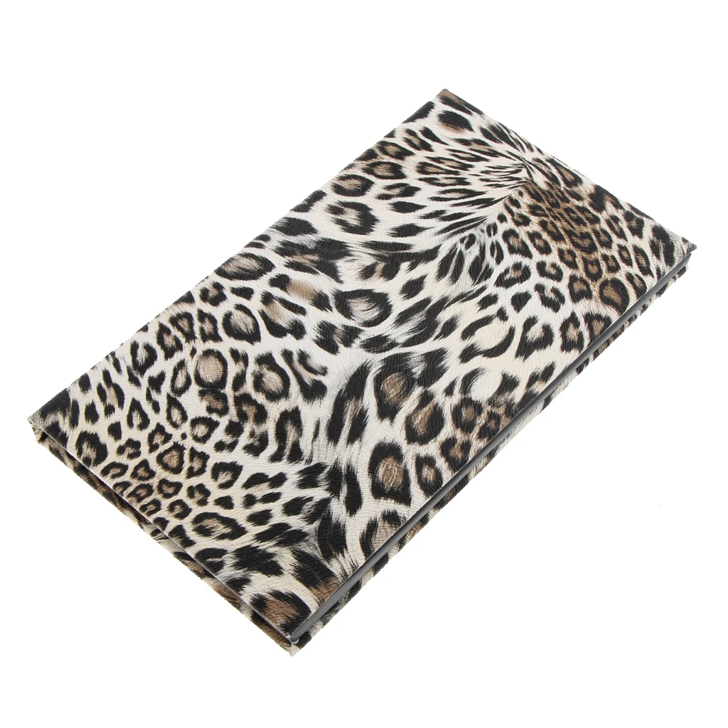 Leopard Print DIY Large Empty Magnetic Makeup Palette for Eyeshadow Blush