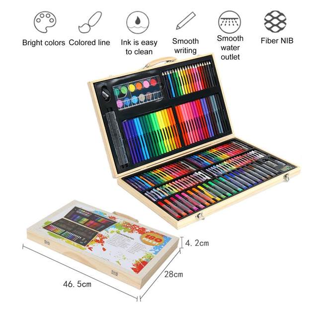 Crayon Set Pen For Kids Children Drawing Painting 20 Colors Good