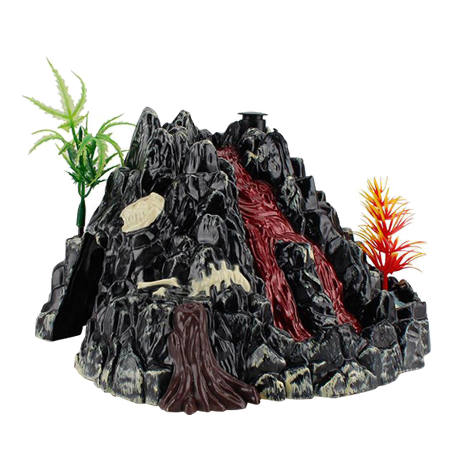 Realistic Electric Volcano Eruptions with Red Light Kit Kids Toys Play Set