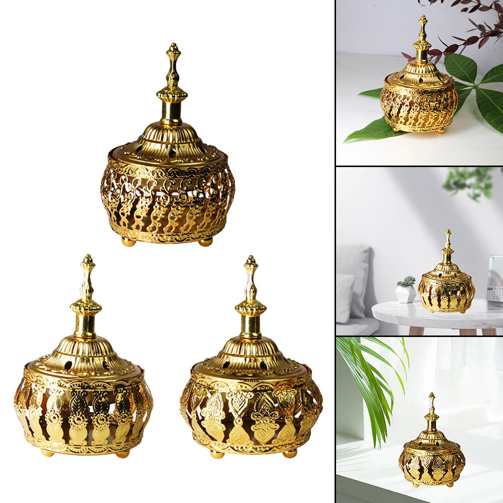 Arabian Incense Burner Buddhism Incense Holder Censer Home Bedroom Meditation Room Decoration
