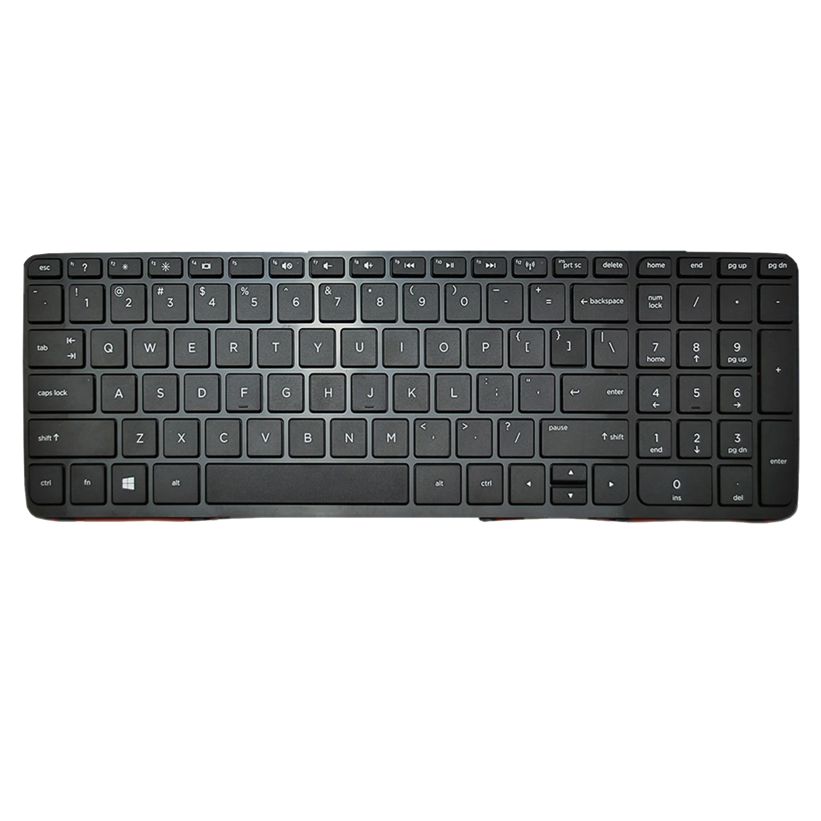 Laptop Keyboard Black English Repairment Keyboard Frame for HP 17Z-E000 725365-001