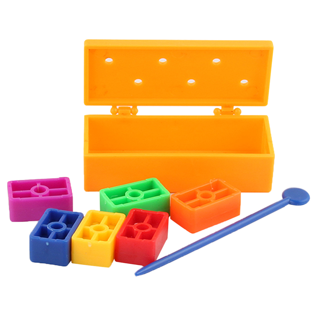 Amazing Magic Tricks Kids Toys Props Magician Supplies Color Blocks Escape Tricks