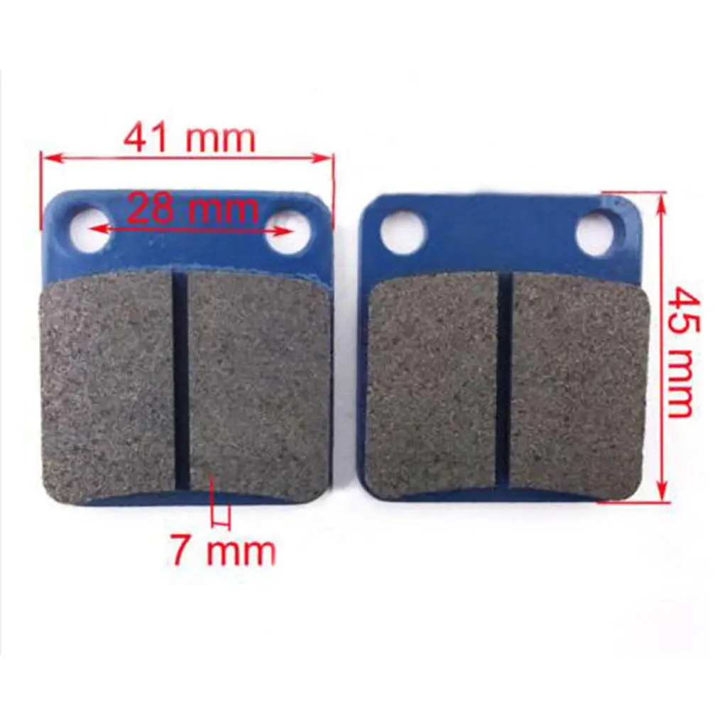 Universal Front and Rear Metal Severe Duty Brake Pads for Motorcycle ATV Quad
