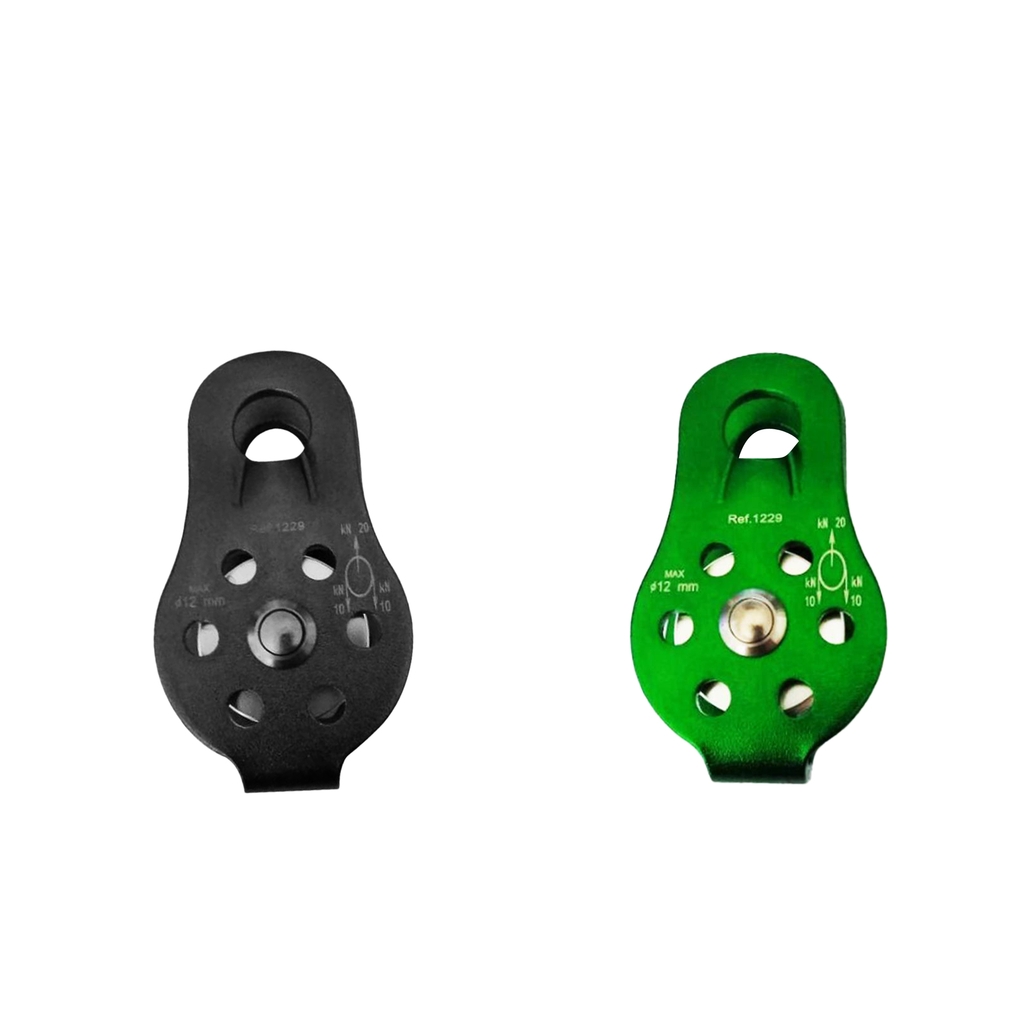 20kN Fixed  Side Pulley Single Sheave For Rope Climbing Lifting 