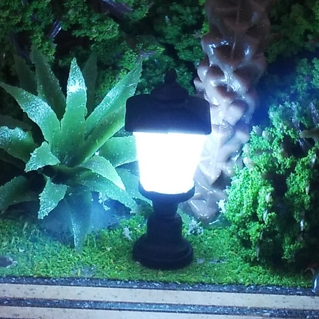 1: 100 Railway Layout LED Street Light Lighting for Outdoor Courtyard Decoration