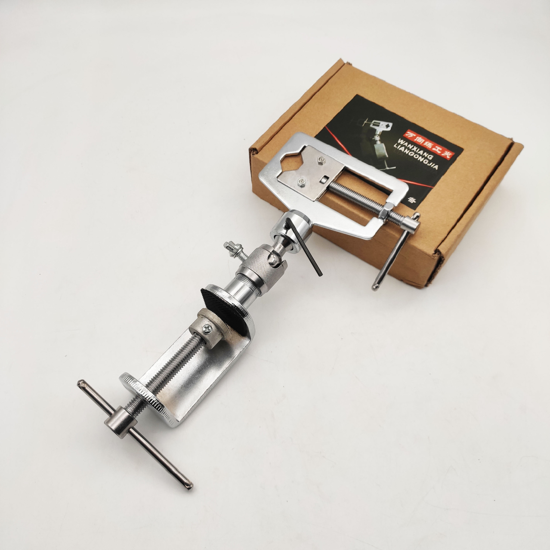 Description Picture 3 of itemUniversal Practice Clamp Locksmith Tools Locksmith Supplies Vise Repair Door Opener Tool Lockpick Lock Picking Set