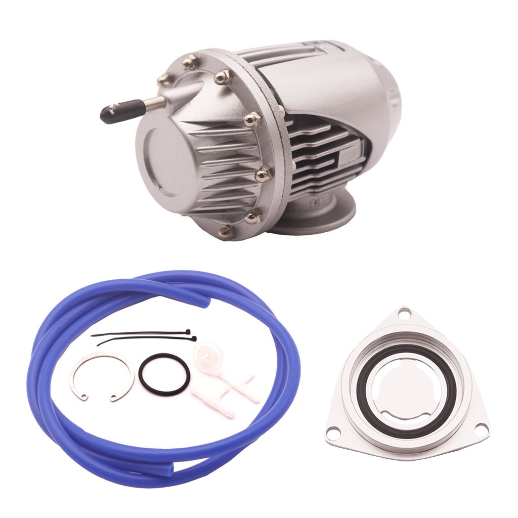 1 Set Car Turbo Billet Blow Off Valve With Adapter Dump Valve For  Hyundai Coupe/Sonata/Veloster 2010-2017 CNC Car Accessories