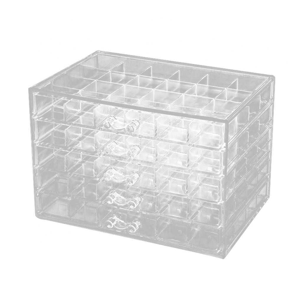 21831 Clear Plastic Acrylic Store-It Organizer Jewelry Case Bead