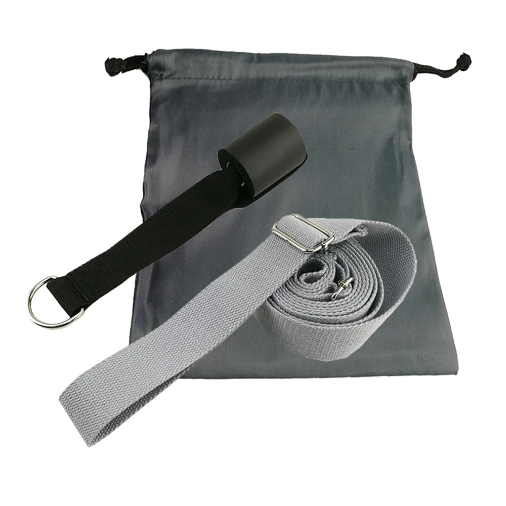 Cotton Leg Stretcher Strap Dance Yoga Belt Door Flexibility Stretch Band 5 Color