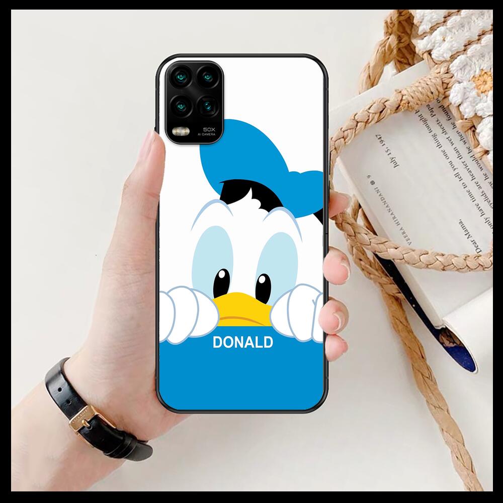 Daisy Love утки из мультфильма, чехол для телефона для XiaoMi Redmi  Примечание 11 10 9S 8 7 6 5 Pro T Y1 аниме черный чехол силиконовый  чехол-бампер с предварительно стиль c | AliExpress