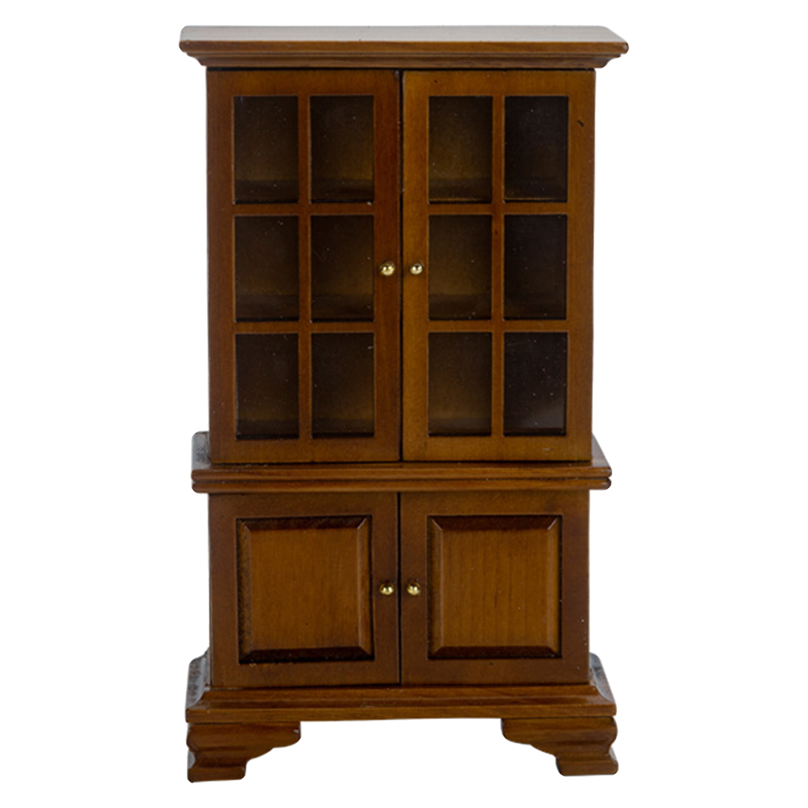 Doll House Miniature Handcraft Wooden Cabinet Bookcase 1:12 Dollhouse Bedroom Living Room Furniture Life Scene Accessory Toys