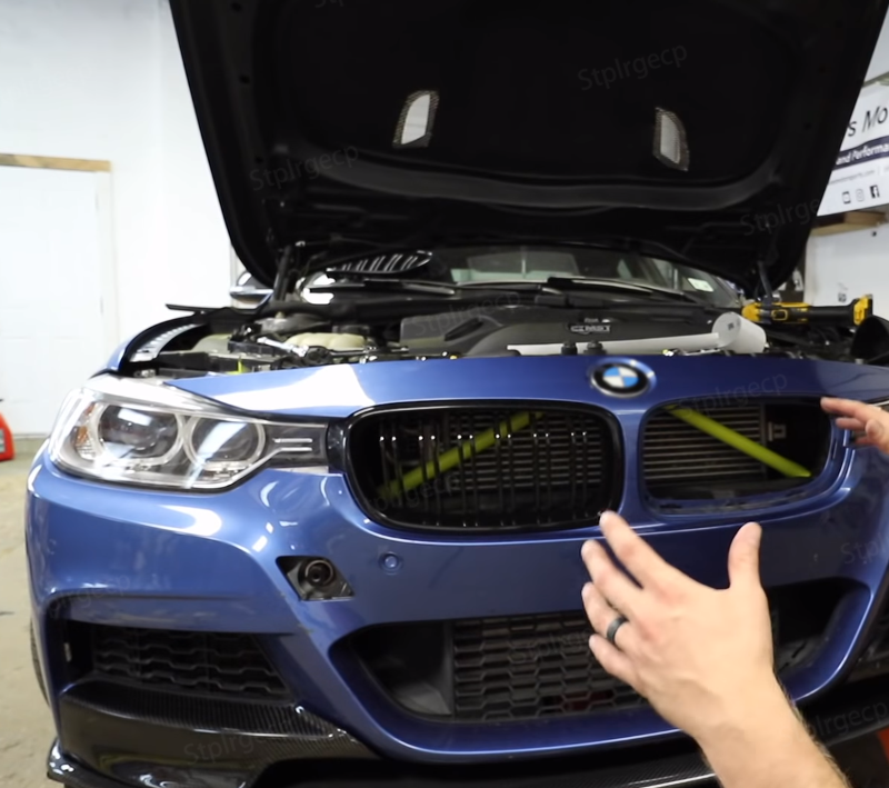 Front Kidney Grille for BMW 3 series F30 F31 F35 316i 318i 320i 328i 330i 2011-2019 Car Replacement Racing Grille Gloss Black