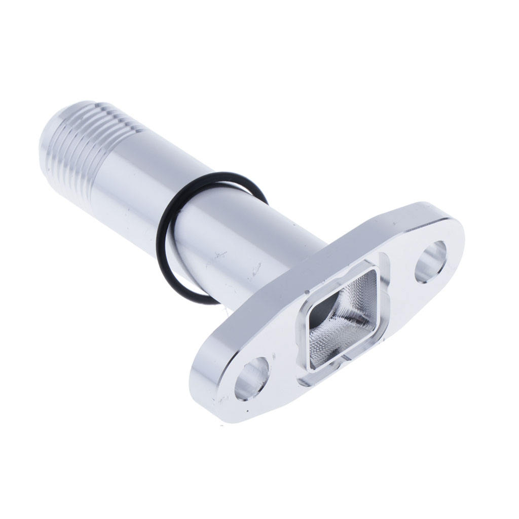 Extended 10AN Turbo Oil Drain Flange Fitting For Precision and  T3/T4 Turbochargers