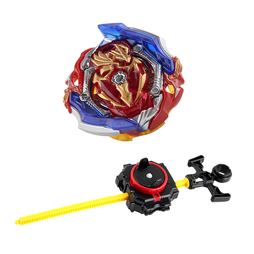 B150 4D Metal Spinning Top with Launcher Set Kids Gyro Fighting Toys Xmas Gifts