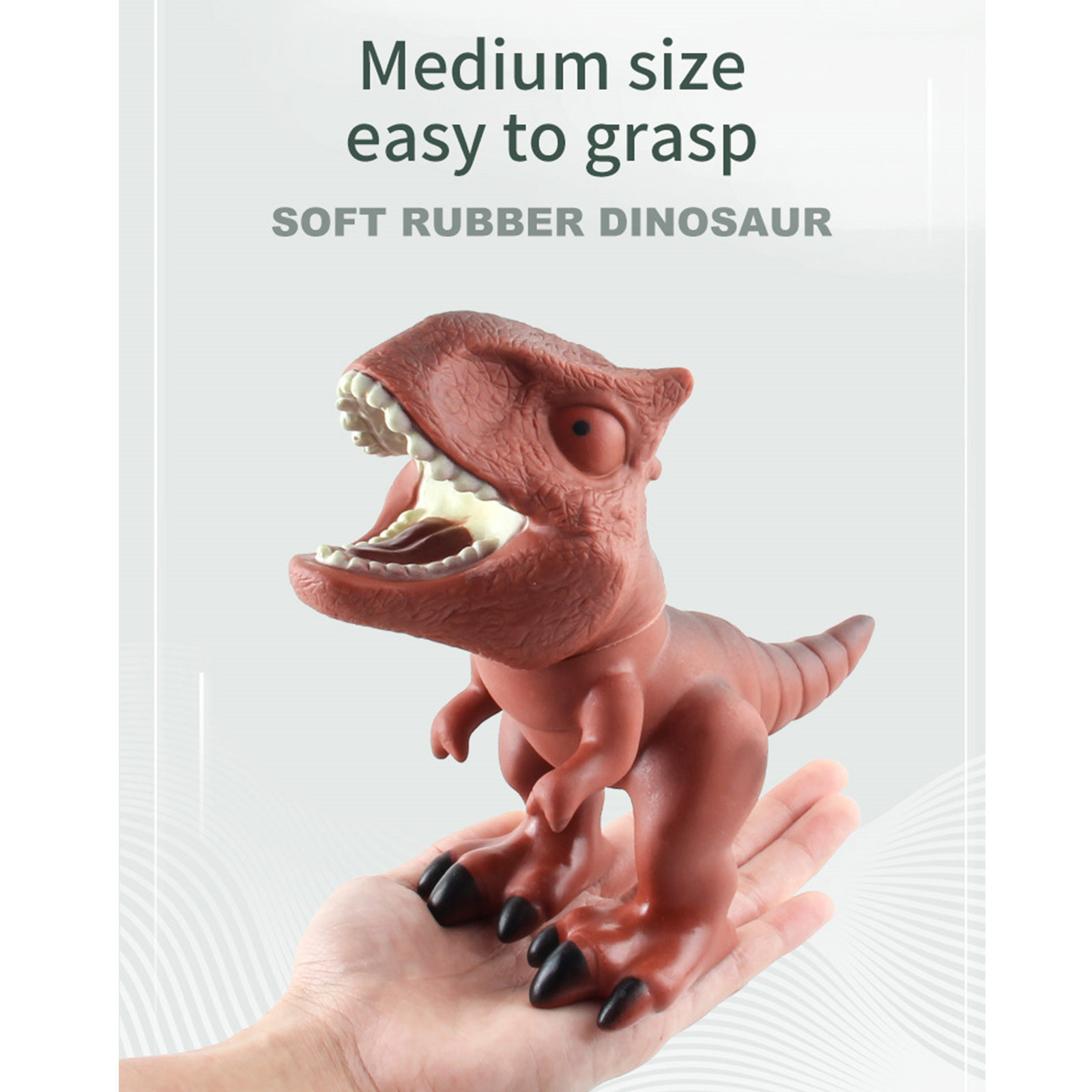 Modelo de Dinossauro de Borracha Brinquedos do Dinossauro dos Desenhos Animados da Primeira Bonito Macia Realista Rotativo Infância Educação Cognitiva Montessori Brinquedo 3d 10 brinquedo realista dinossauro giratório de desenhos animados