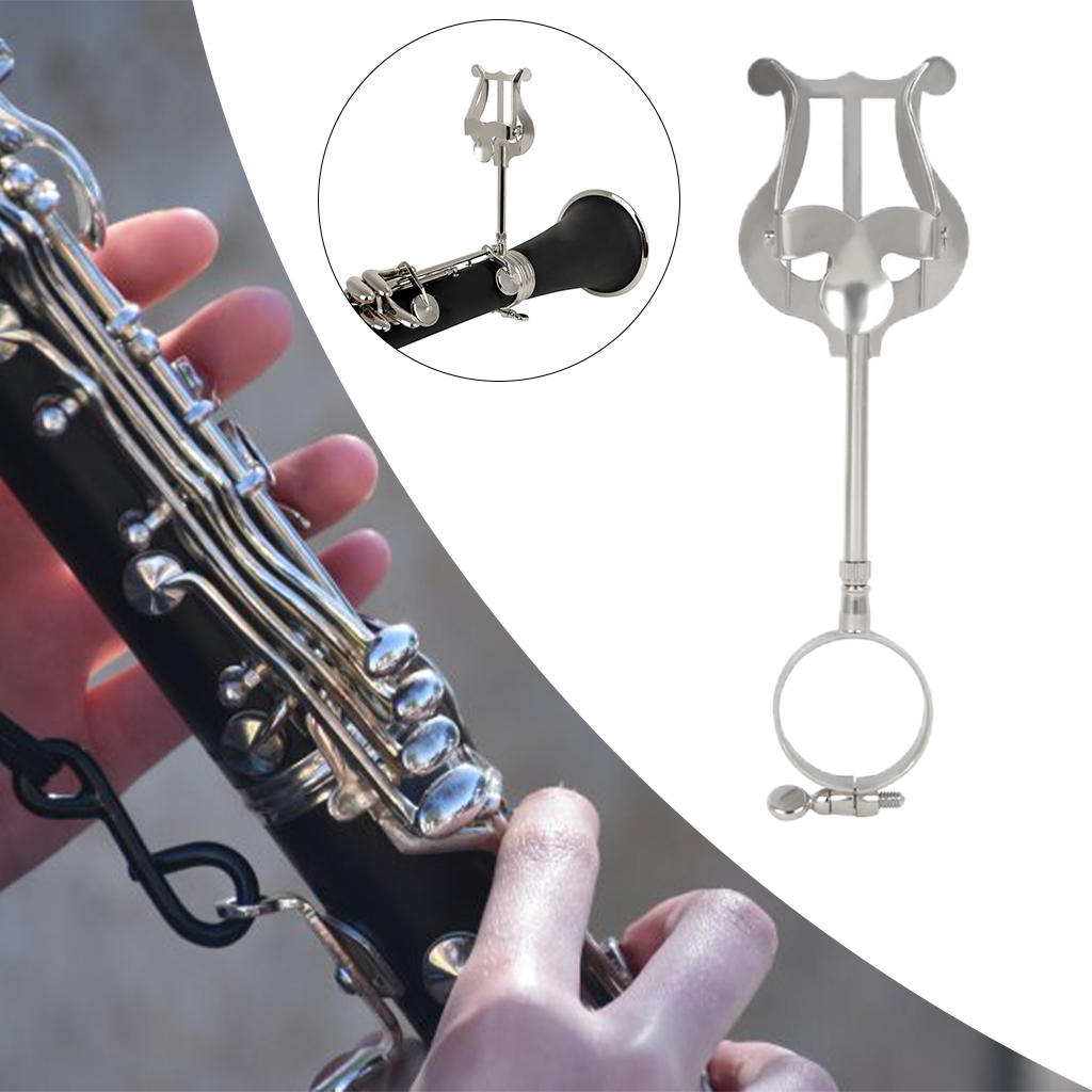 Saxophone Marching Lyre Sax Clamp Lyre Sheet Music Clip Instrument Accessories Easy to Install