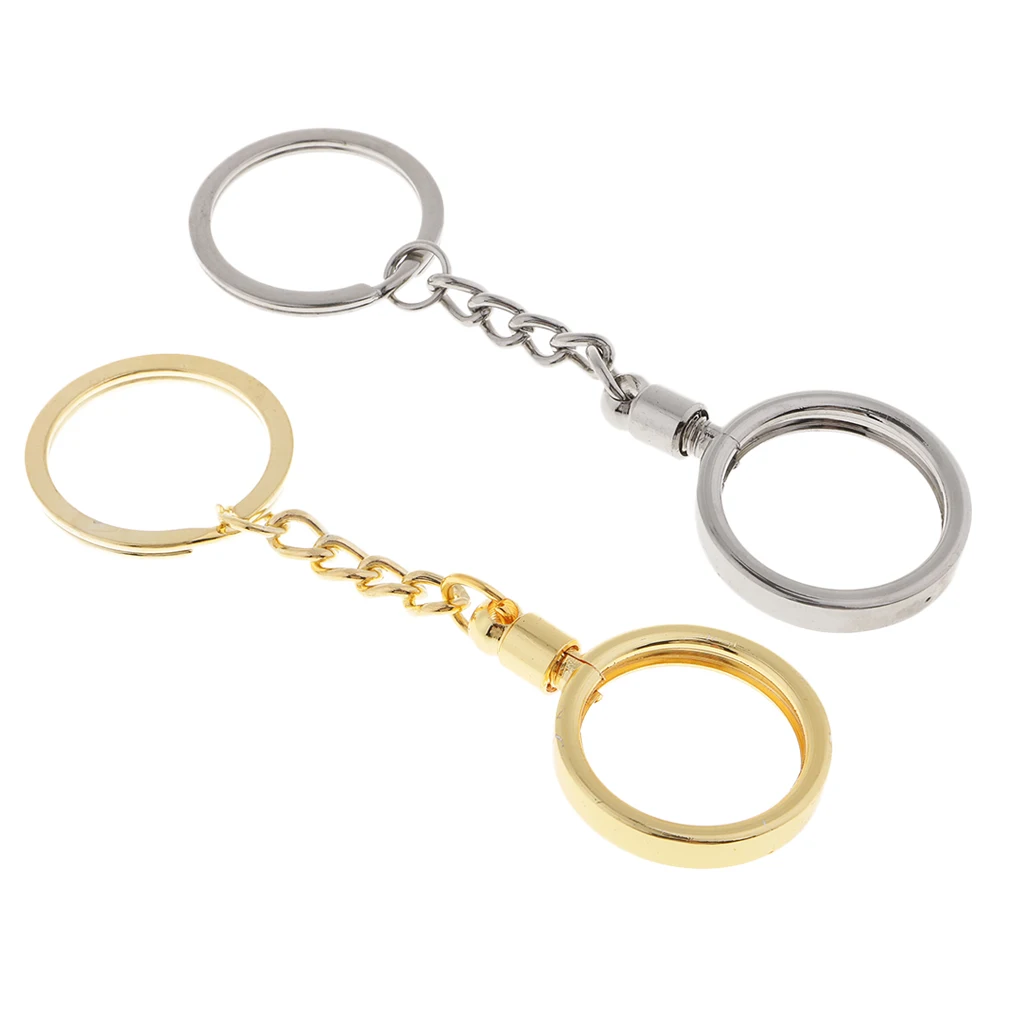 Coin Keyring Pendant Keychain Commemorative Bitcoin Key  25mm