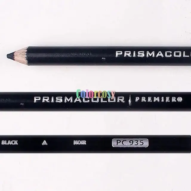 1/2pcs Prismacolor Colored Pencil Black White Professional Highlight Sketch  pencils Graphite Artist Drawing Blending