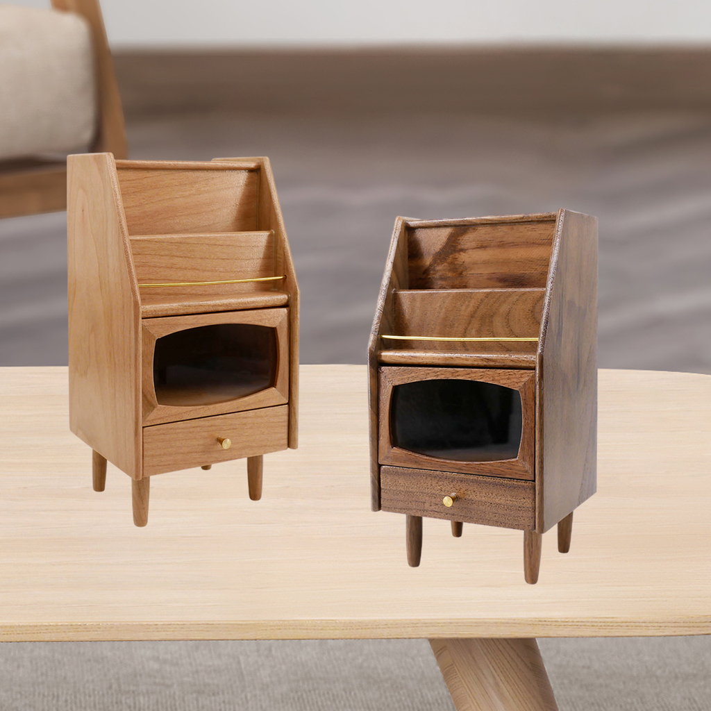 1/6 Scale Dollhouse Cabinet Storage Rack Miniature Home Room Decoration