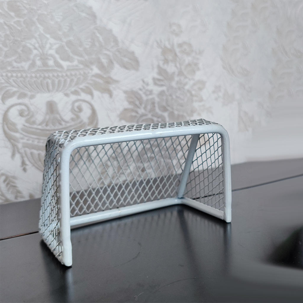 Kids Soccer Ball Goal Game Toy Foosball Gate Birthday Cake Decoration Children DIY Sports Model for Youth Toddlers Boys Girls