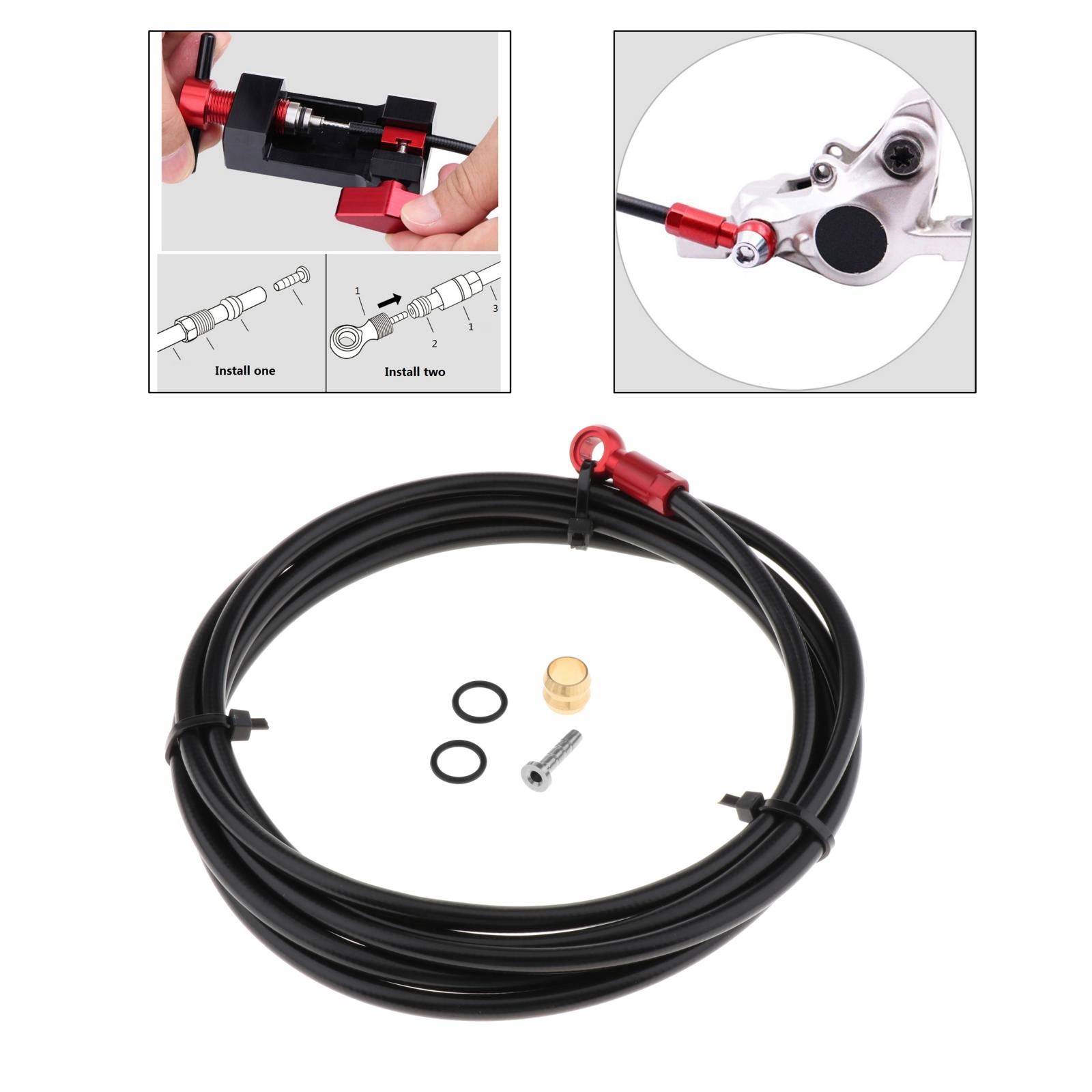 Durable 2m Bicycle Hydraulic Hose Bike Disc Brake Housing Cover BH90 Repair