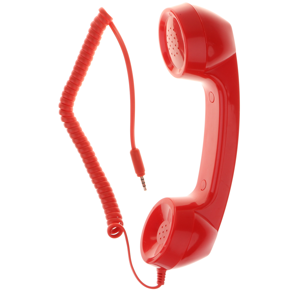 Radiation Protection 3.5mm Retro Telephone Cell Phone Handset Receiver