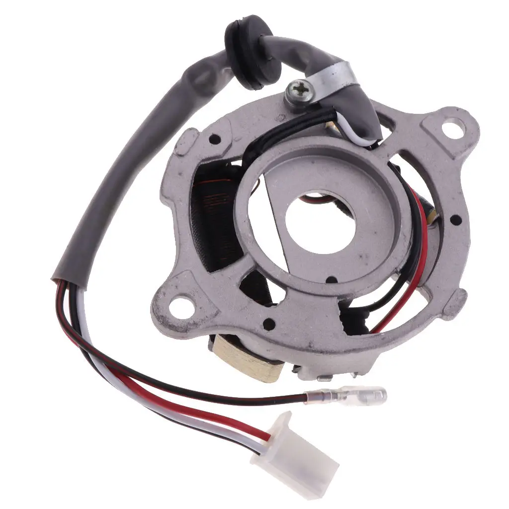 Motorcycle Stator Magneto Ignition Coil Assy for Yamaha PW50 PW60