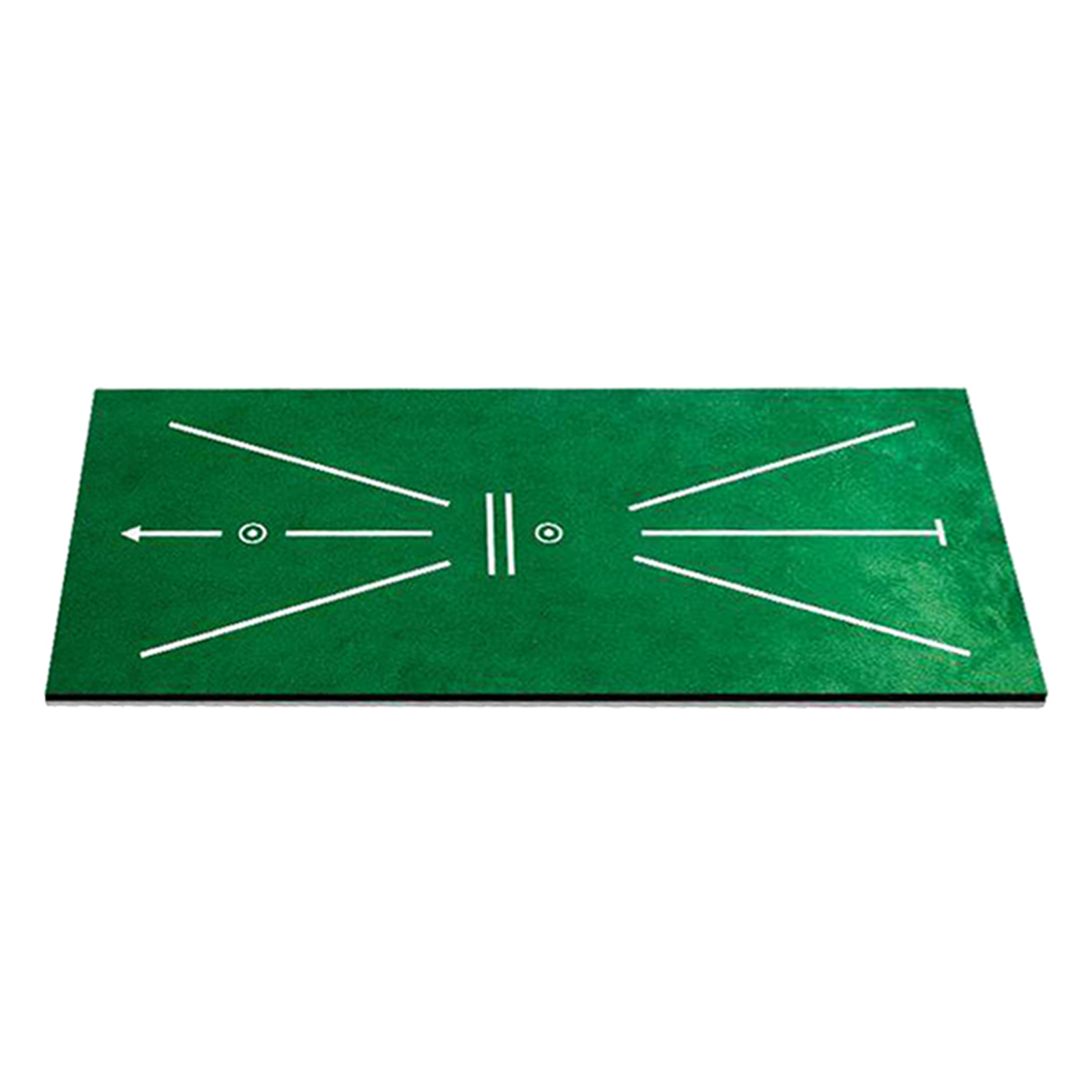 Golf Training Mat, Mini Golf Practice Training Aid Rug for Swing Detection Batting, Game for Home, Office, Outdoor (12x24