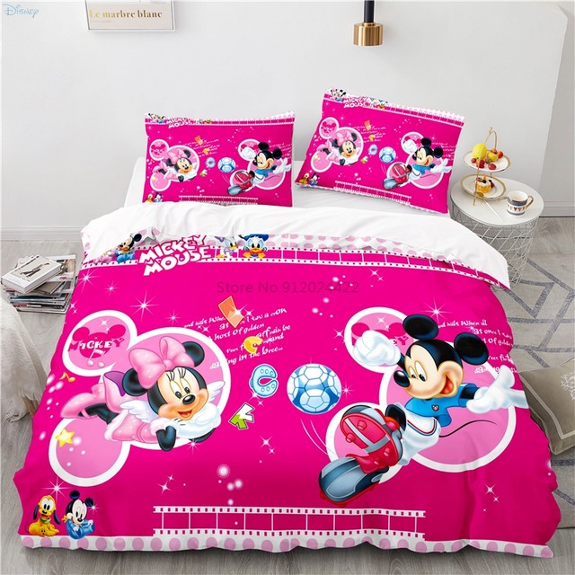 Popular Mickey Mouse Donald Duck Printed Duvet Cover Set With Pillowcase 3d  Bedding Set For Boys Girls Children Adult Home Decor - Bedding Set -  AliExpress