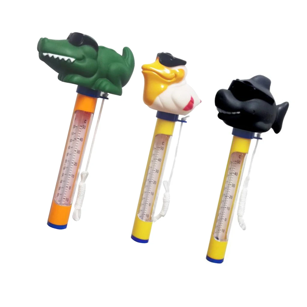 Floating thermometer Swimming pool thermometer Water temperature indicator