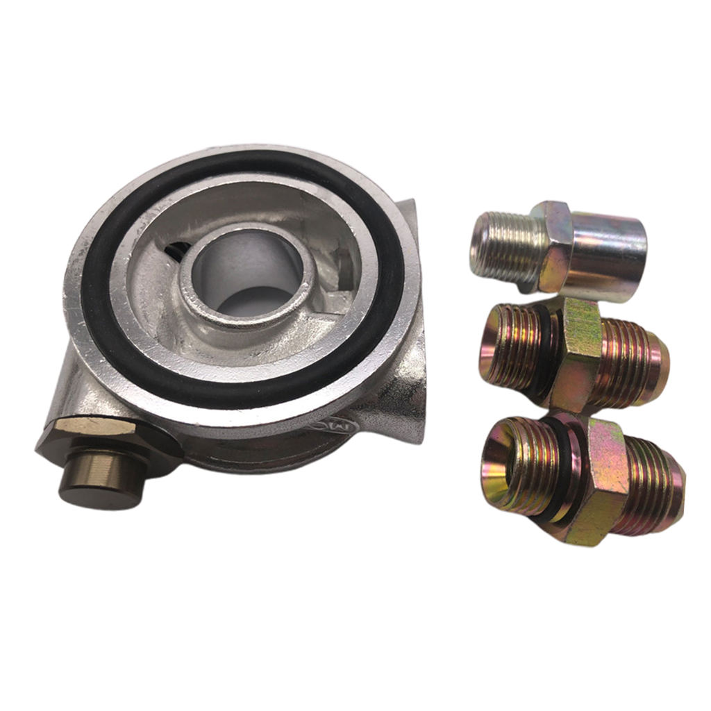 Thermostatic Oil Filter Sandwich M10x1.5mm AN10 3/4