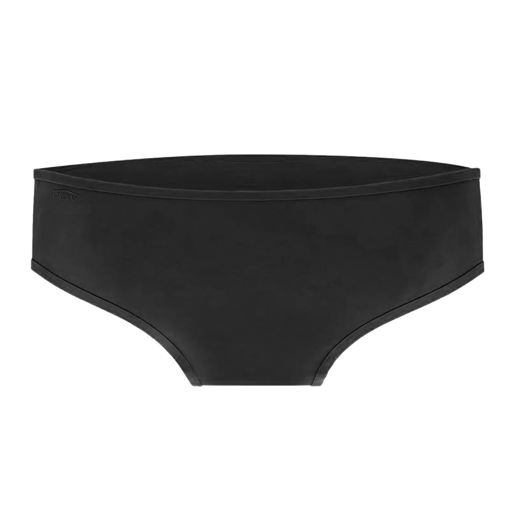 Women`s Swim Trunk Seamless Support Panty Silicone Bikini Bottoms, Bathing Suit,