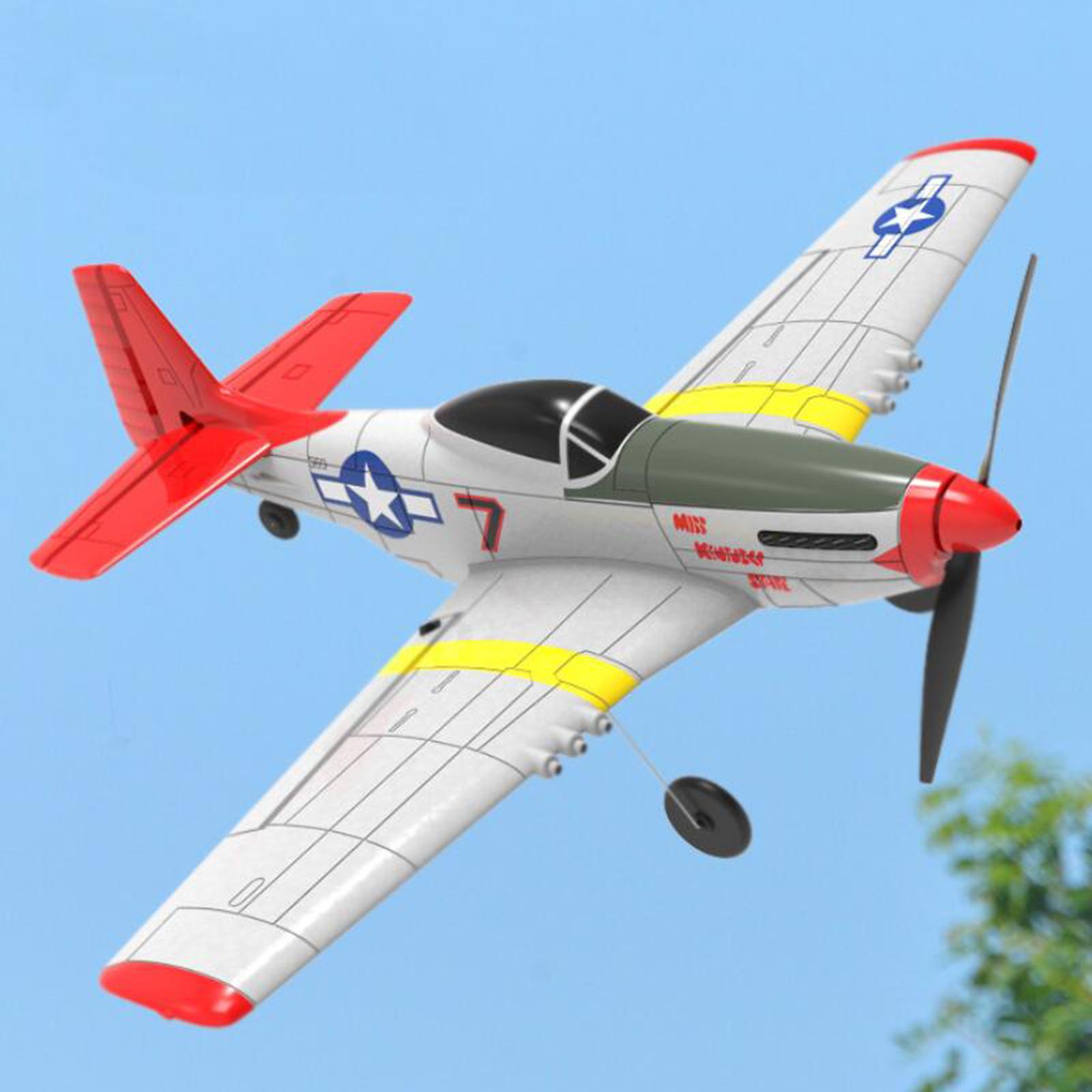 4 Channel RC Airplane 3.7V Model Toys Battery Powered Electric for Outdoor Kids Adults