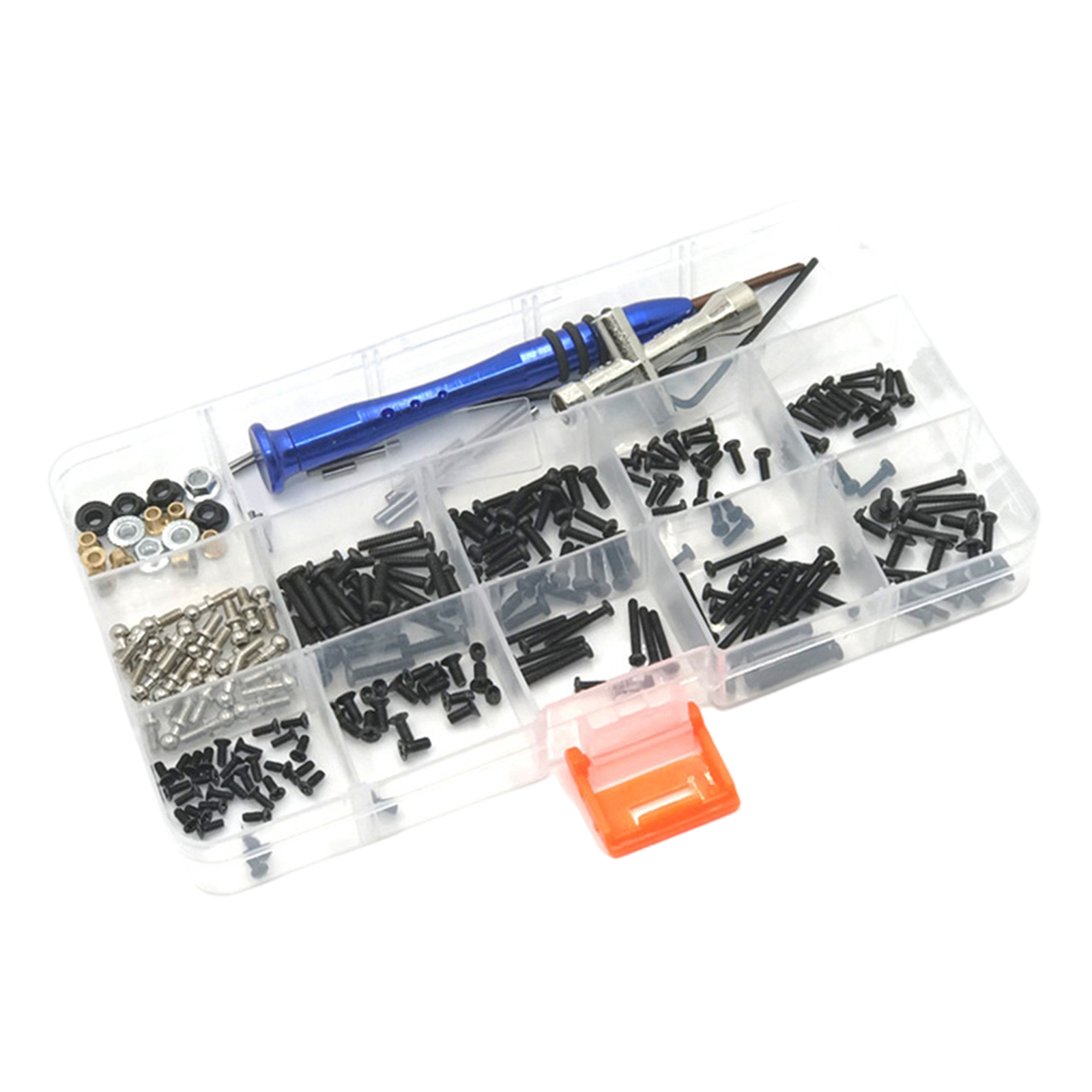 RC Screw Kit Tool Assortment Set for WLtoys 1:18 Scale A959 A969 A979 RC Crawler Car Accessory with Screwdriver