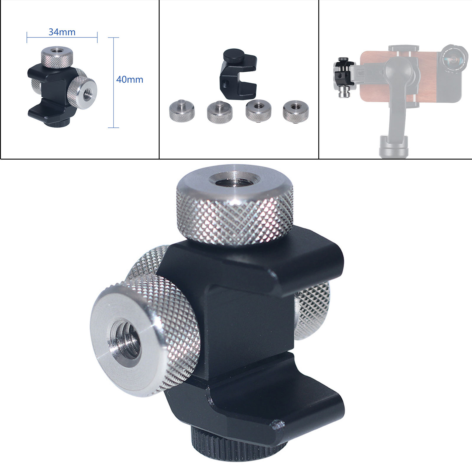 Counterweight Gimbal Professional Video Accessories, Handheld Gimbal Balance Weight, for DJI Zhiyun Feiyu Claw