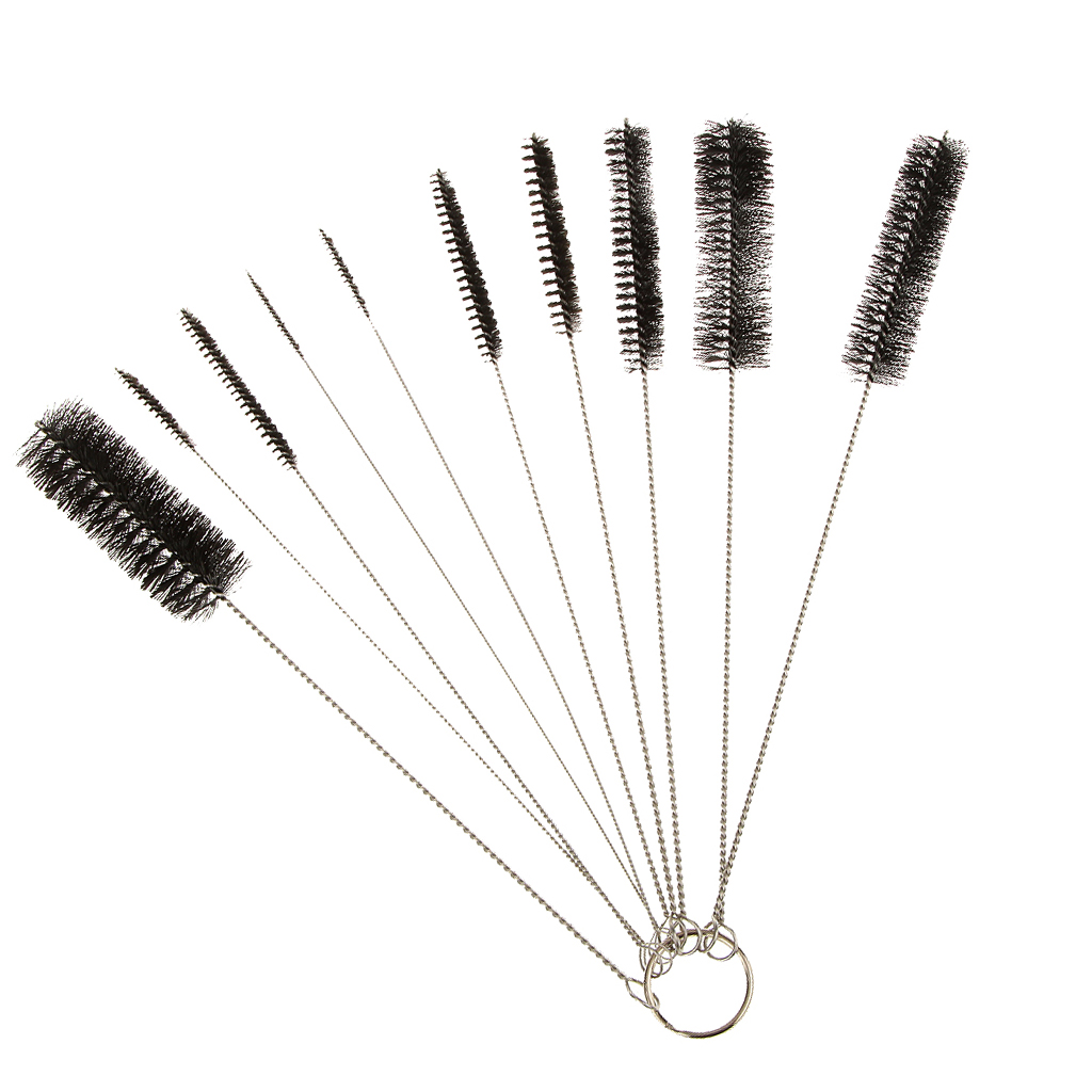 Multifunction 10pcs Cleaner Spray Nozzle Tattoo Cleaning Brush