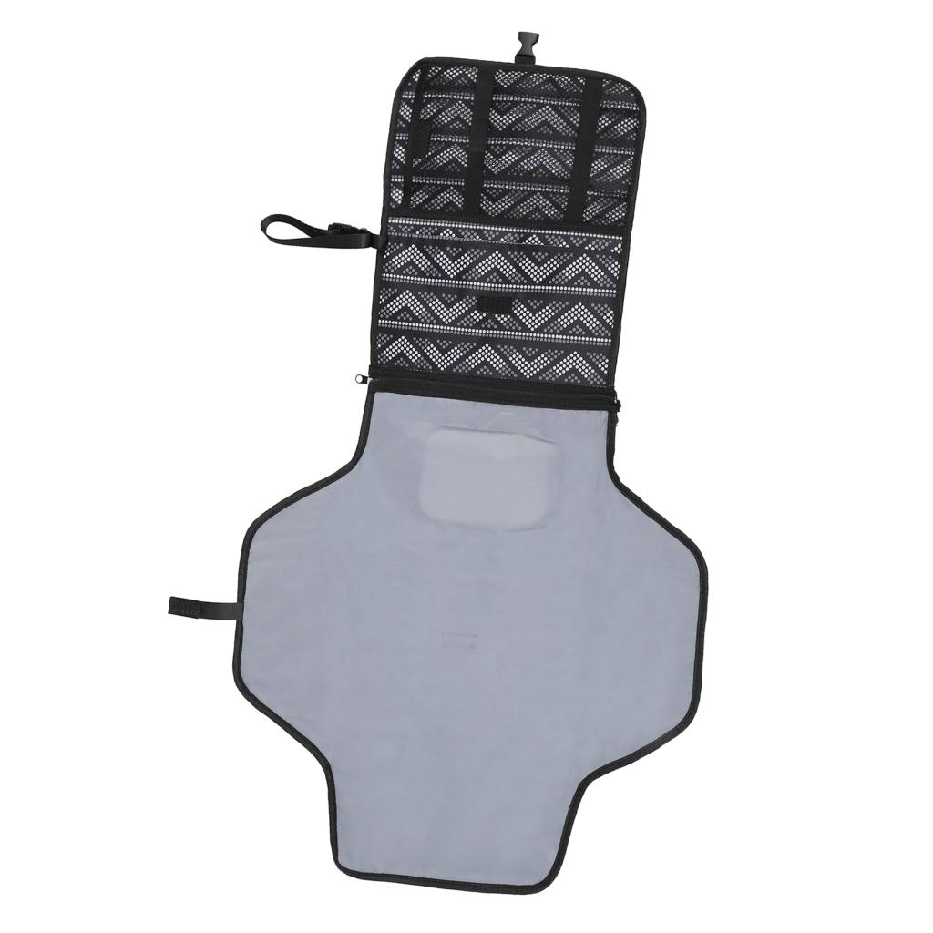 Waterproof Baby Diaper Change Mat Travel Home Change Pad 3-in-1
