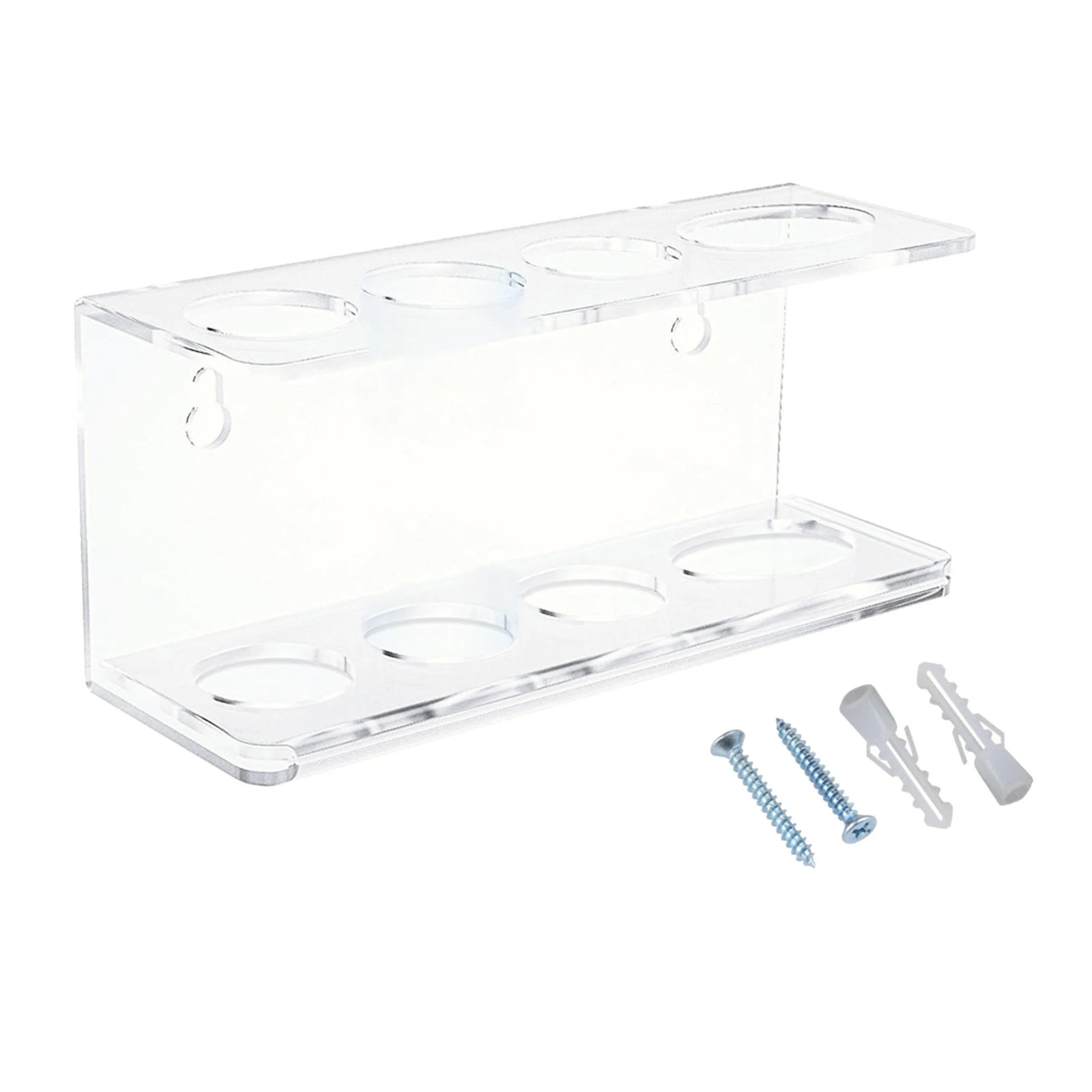 4 Slot Bathroom Toothbrush Holder Multi-Functional Modern Toothpaste Rack Electric Toothbrush Bracket Home Accessories