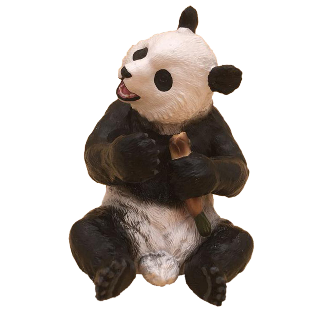 Zoo Garden Simulation Panda Model Figurine Fairy Garden Decorations