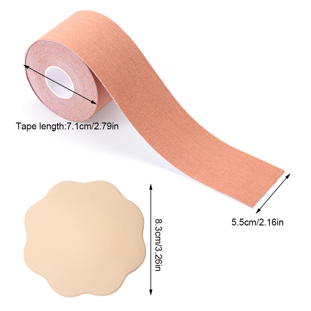 Дышащая лента для подтяжки груди, поддерживающая грудь, женская спортивная  лента для тела, многоразовые силиконовые наклейки на соски, невидимый  бюстгальтер | AliExpress