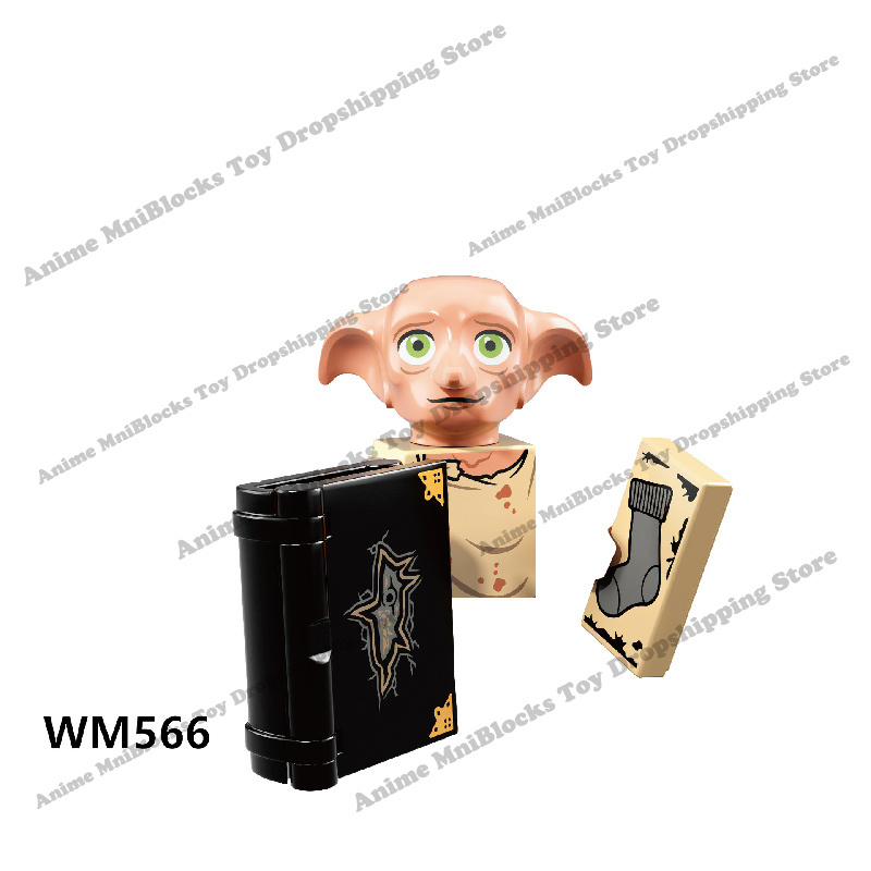 WM6040 WM6041 WM6059 Movies plastic Harried mini bricks action figure building blocks Assembly Toys for children birthday gifts