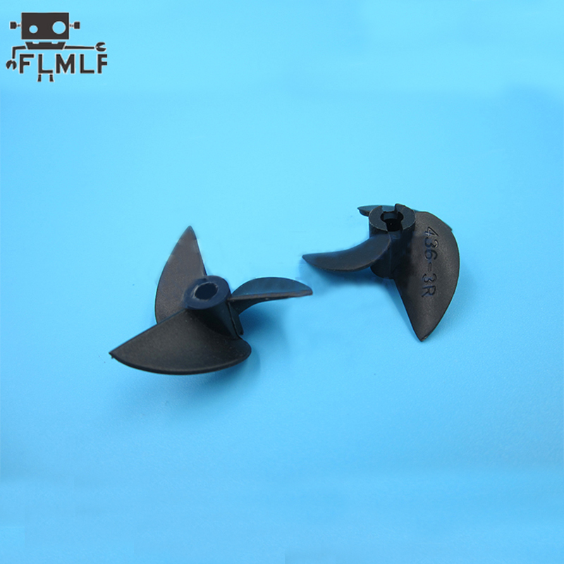 Rc Boot Nylon 3-Blatt-Propeller für 3 mm/4 mm/4,8 mm Welle Rc Boot 3-Blatt-Kunststoffpaddel – Detail 9