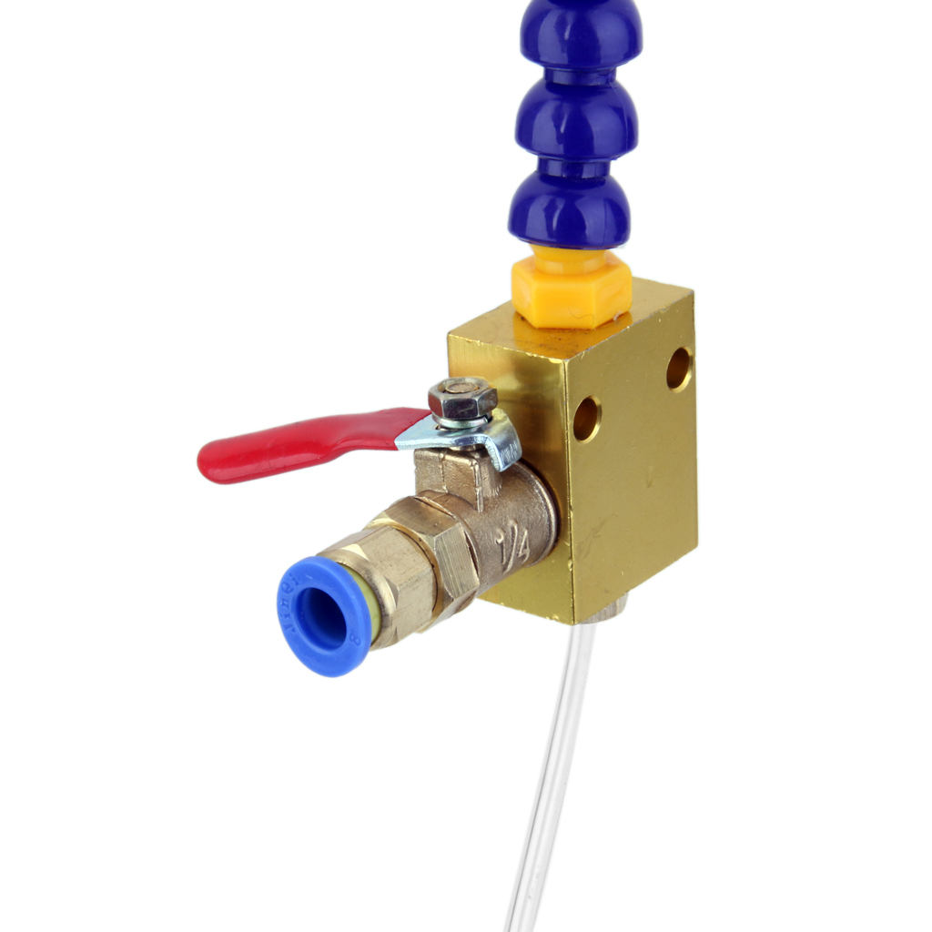 Mist Coolant Lubrication Spray System Unit for 8mm Air Pipe CNC Lathe Milling