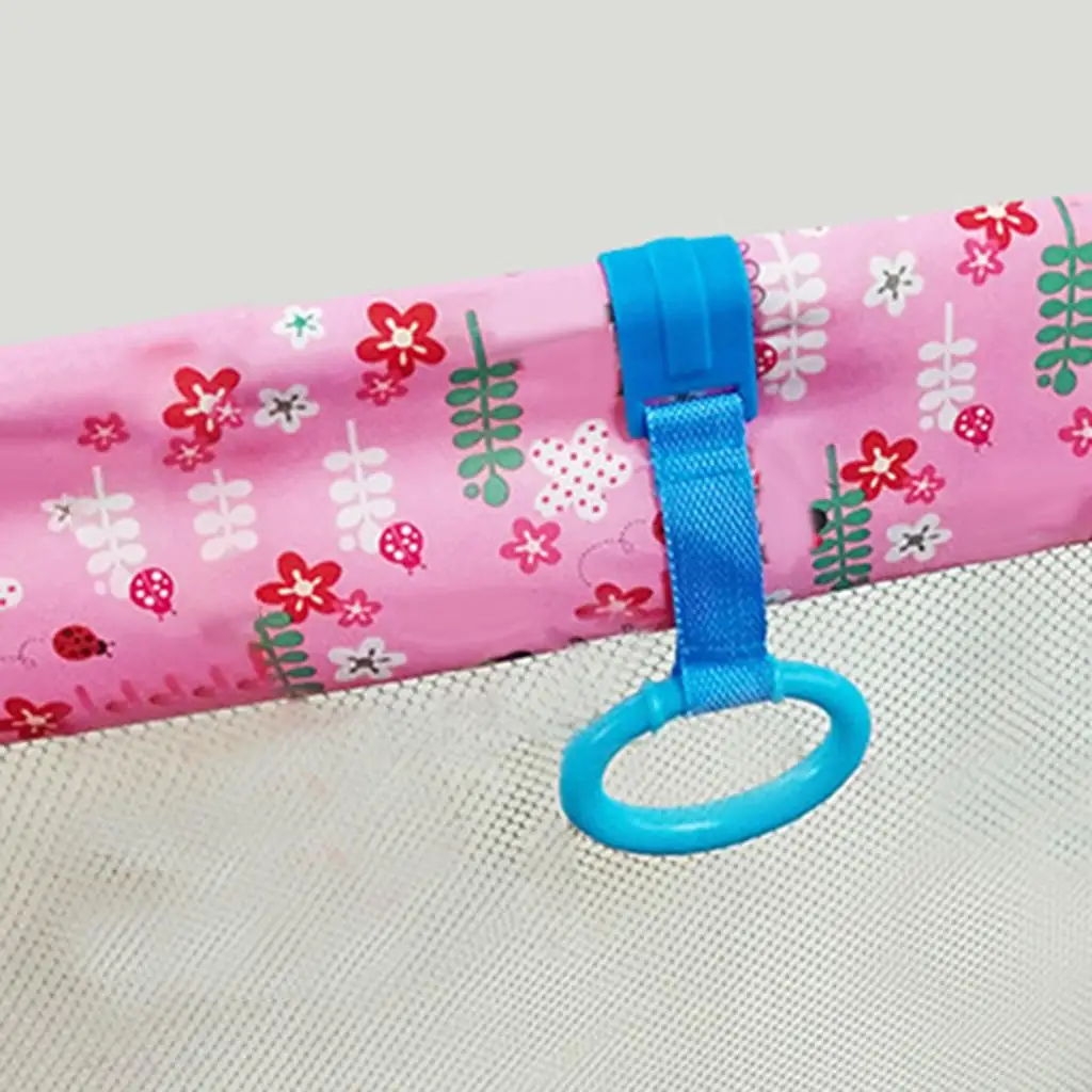 Baby Crib , Plastic Cradle Rings Help Baby Get Up Balance Training
