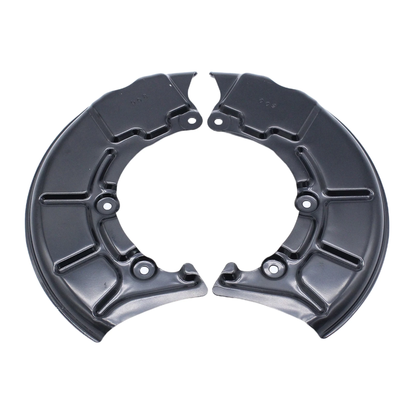 2 Pieces Front Disc Brake Cover Dust Shield Splash Plate for Golf 2000-2004 1J0615312A Replacement Acc