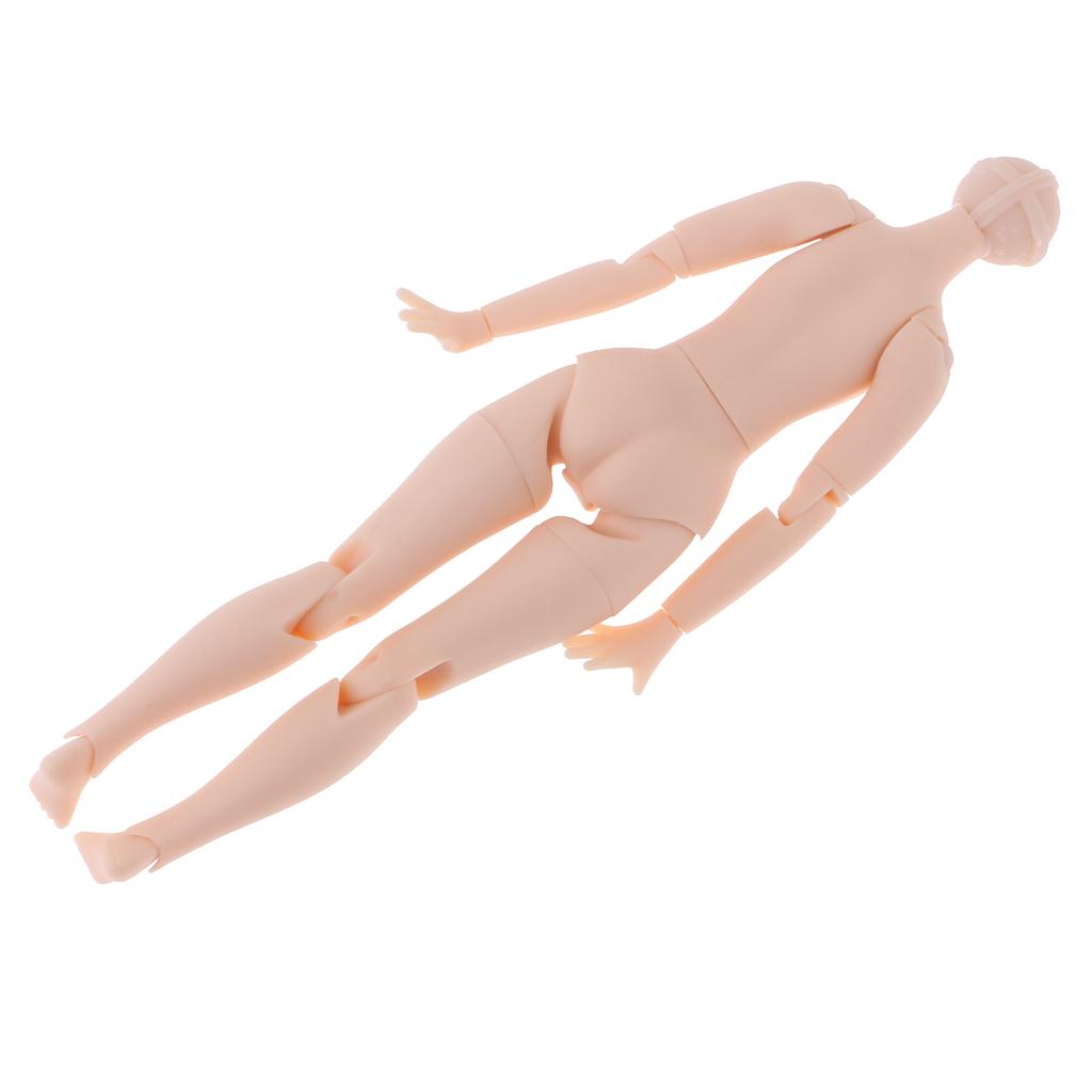 20 Jointed Nude Body W/Hands Set For 20cm Neo Middle Blythe Doll DIY Making