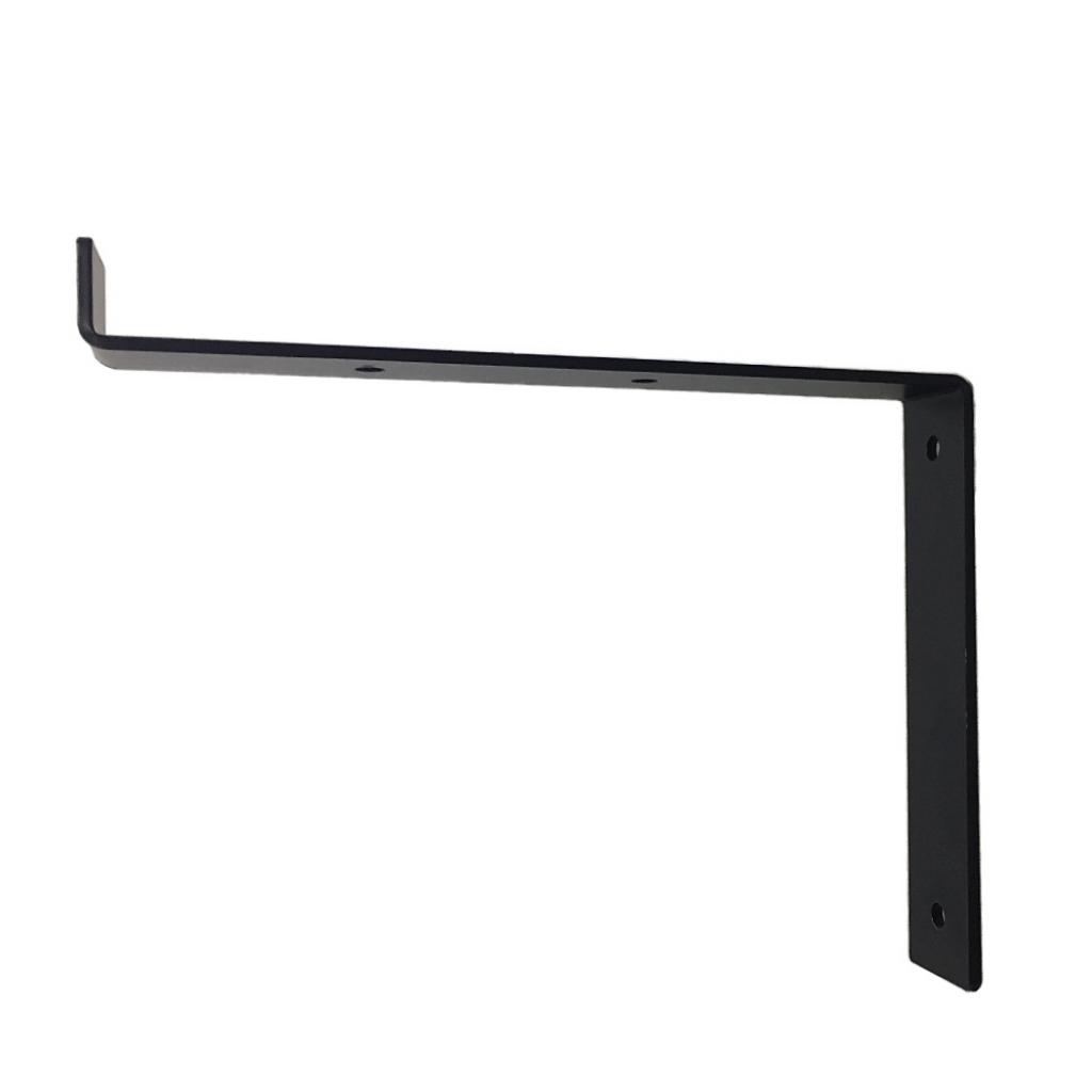 Rustic Industrial L Bracket Wall Hanger Shelf Rack Holder Hardware, Rust Oil Free