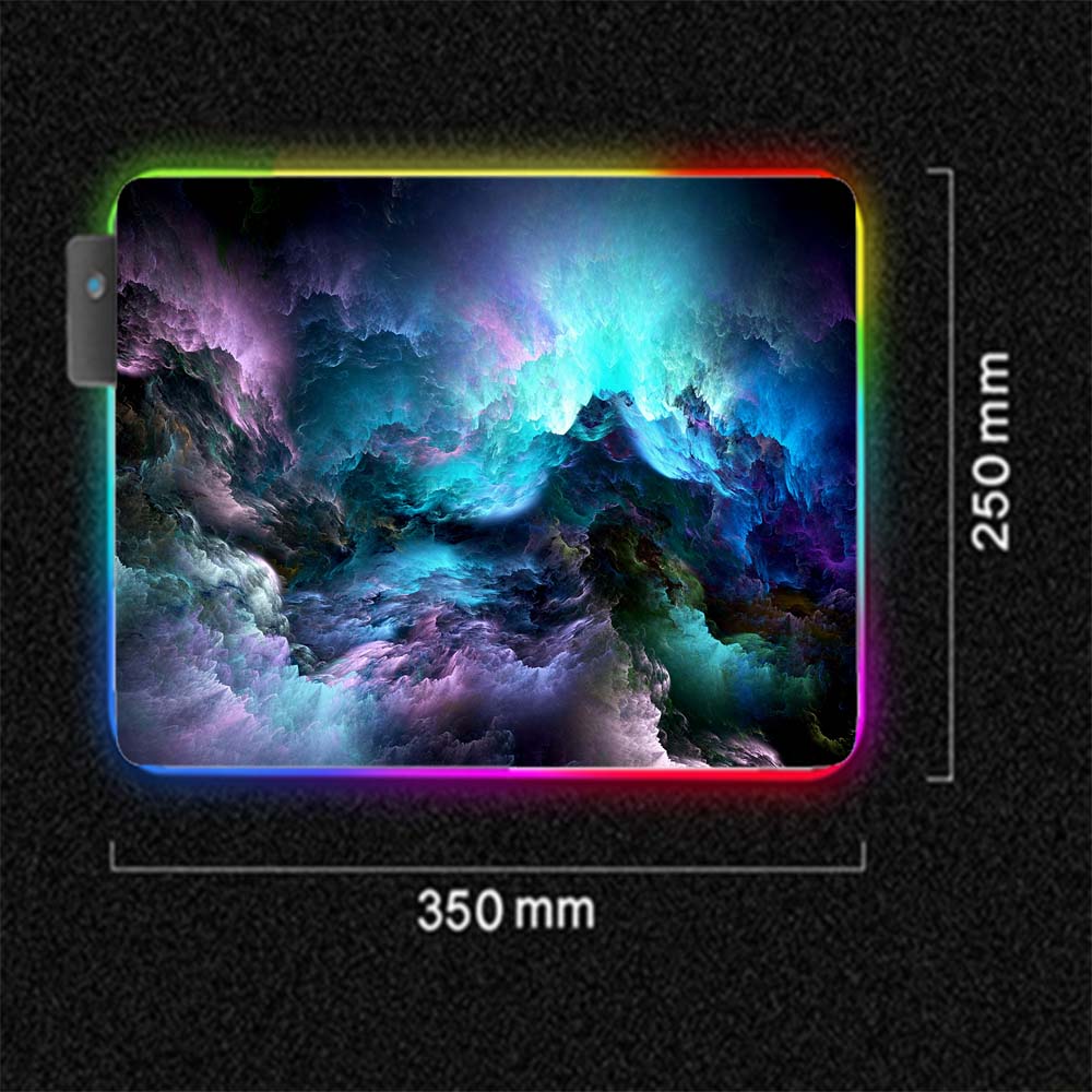 Mouse Pad Gaming XXL RGB con Diseño de Cielo Estrellado de Colores H5bb7552ed27342198242c82d11a4458aS