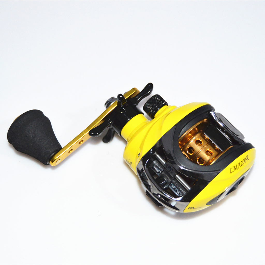   Fishing Reel Metal   Wheels Fishing Vessel Reel Line 4+1BB Anti-Seawater Stainless Steel Bearing